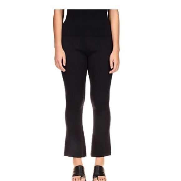 Sanctuary Women's Ribbed High-Rise
Ankle Pants - Black size M - Picture 1 of 14